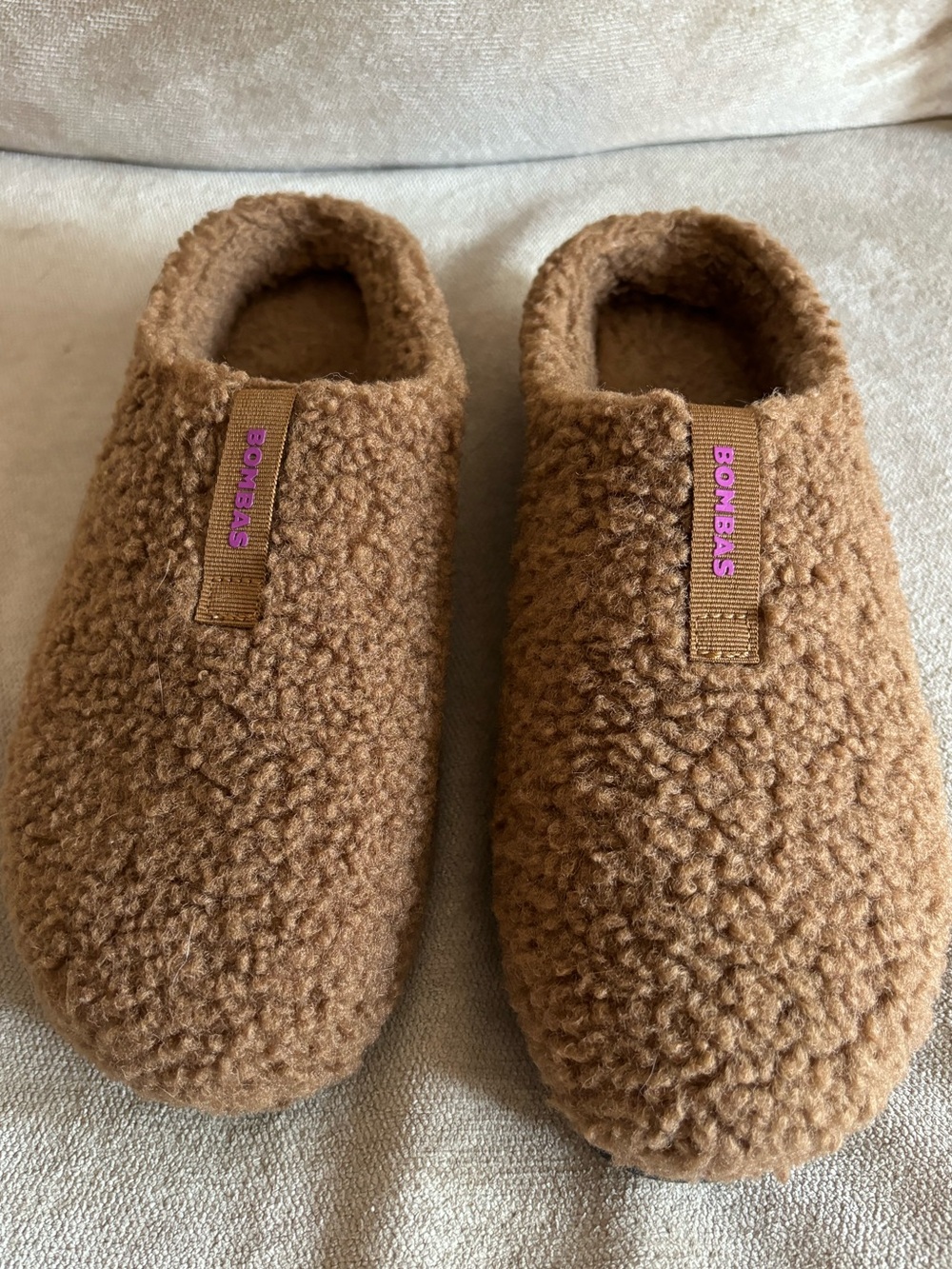 Bombas Teddy Fleece Sunday Morning Slip On Slipper Mules 9W
